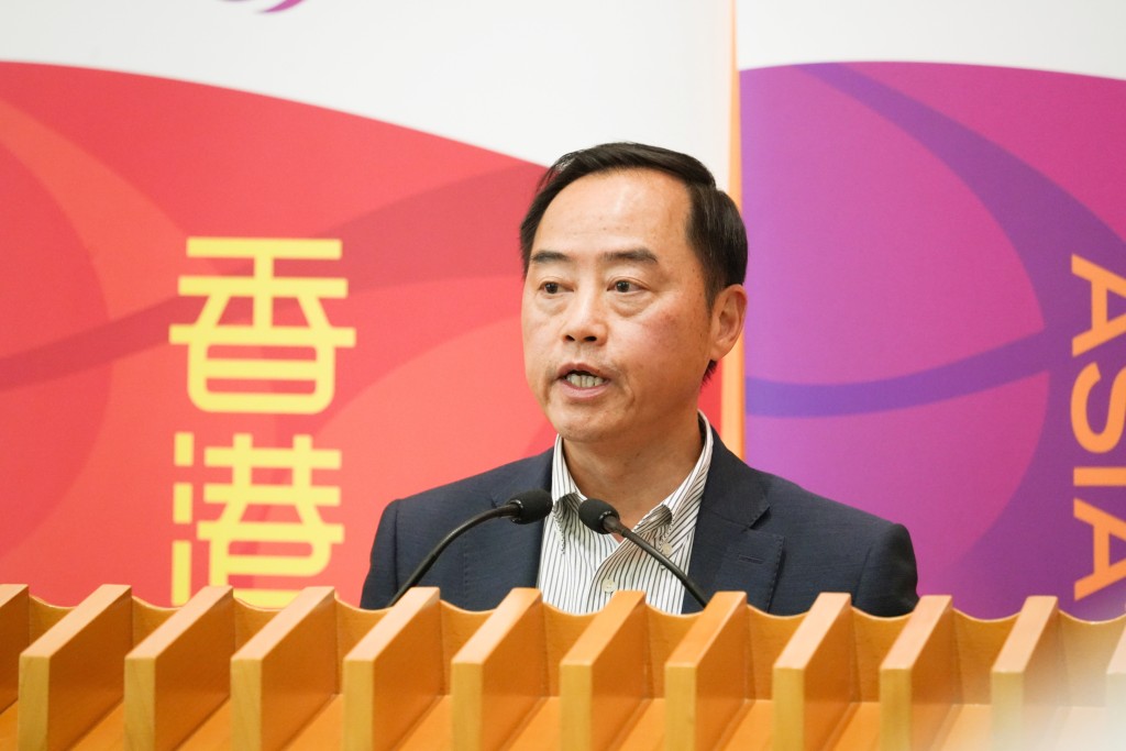 黃志光表示,人工智能在推動產業或服務創新上具有很大潛能。資料圖片 黃志光表示,人工智能在推動產業或服務創新上具有很大潛能。資料圖片