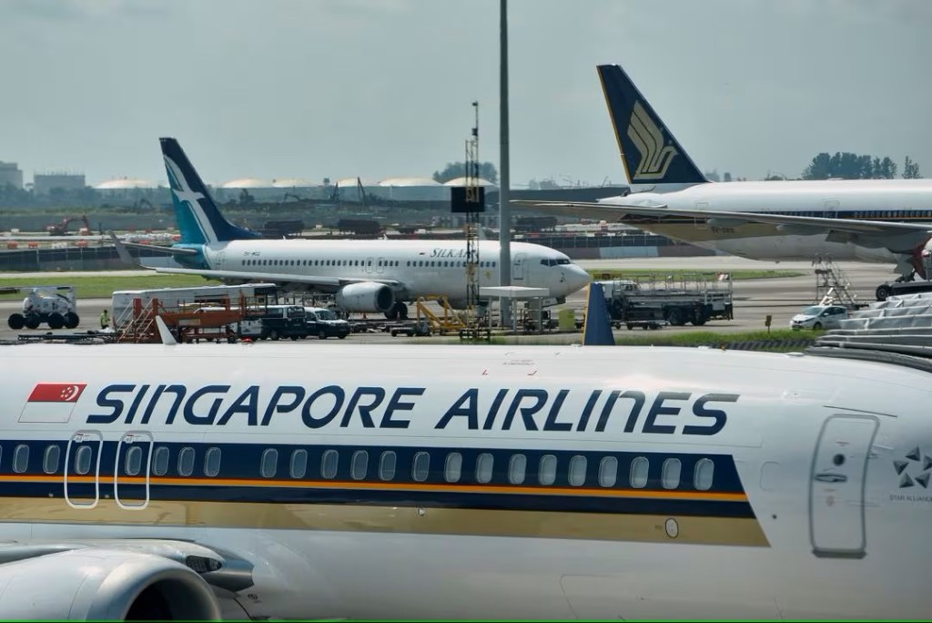 新加坡將於2026年向旅客徵收可持續航空燃料稅。路透社