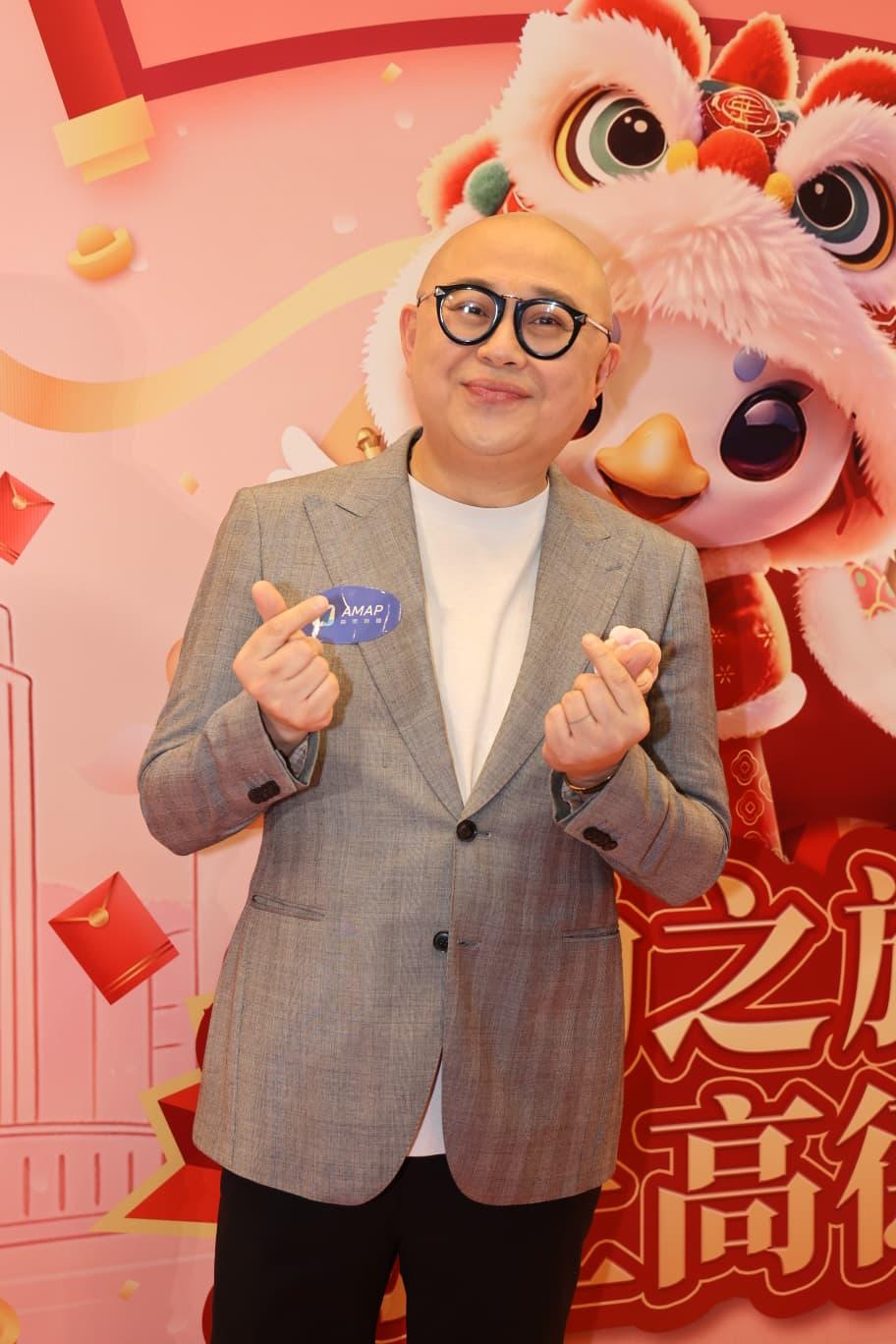 他表示《媽媽又要嫁》票房好會拍續集。