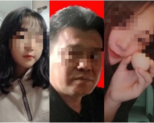 肇事司机臧男撞死两名女学生。网图