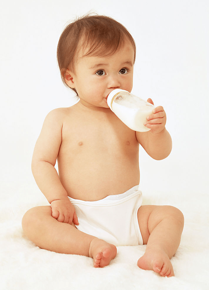 某些病童会对牛奶及奶制品过敏。