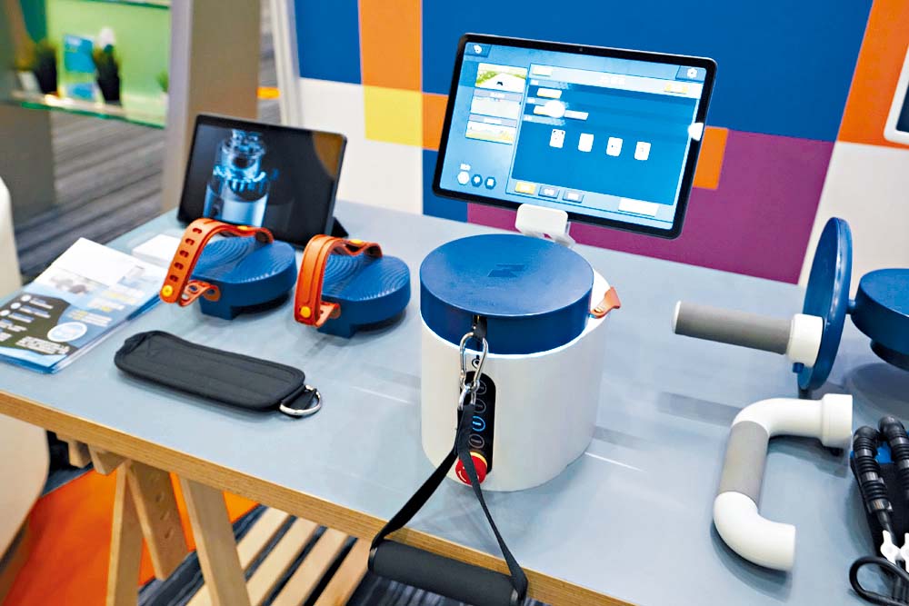 於樂齡科技及創新物料館雲集超過20家本地展商，為家品市場注入更多創新元素。