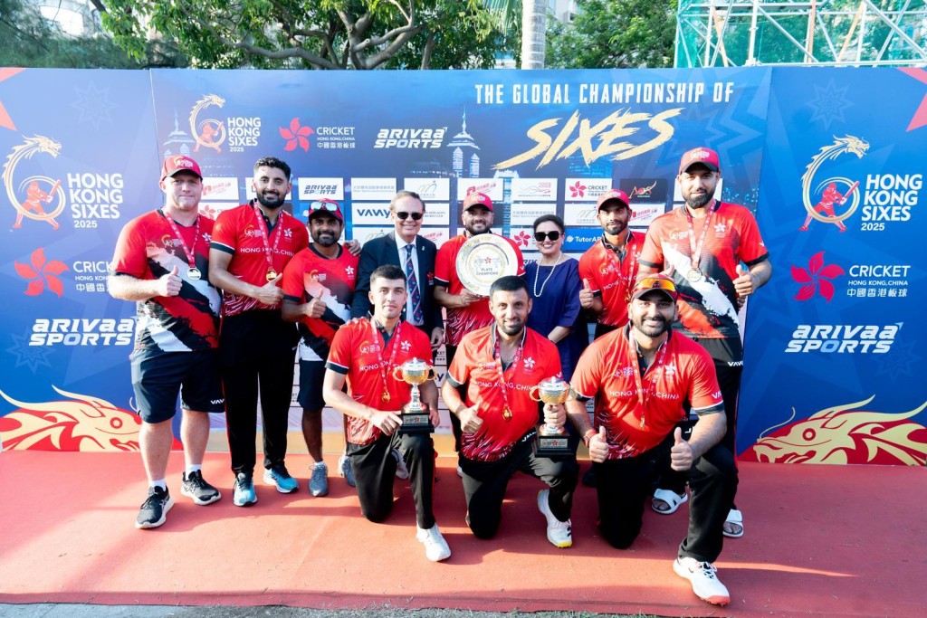 香港六人板球賽周日煞科。大會圖片