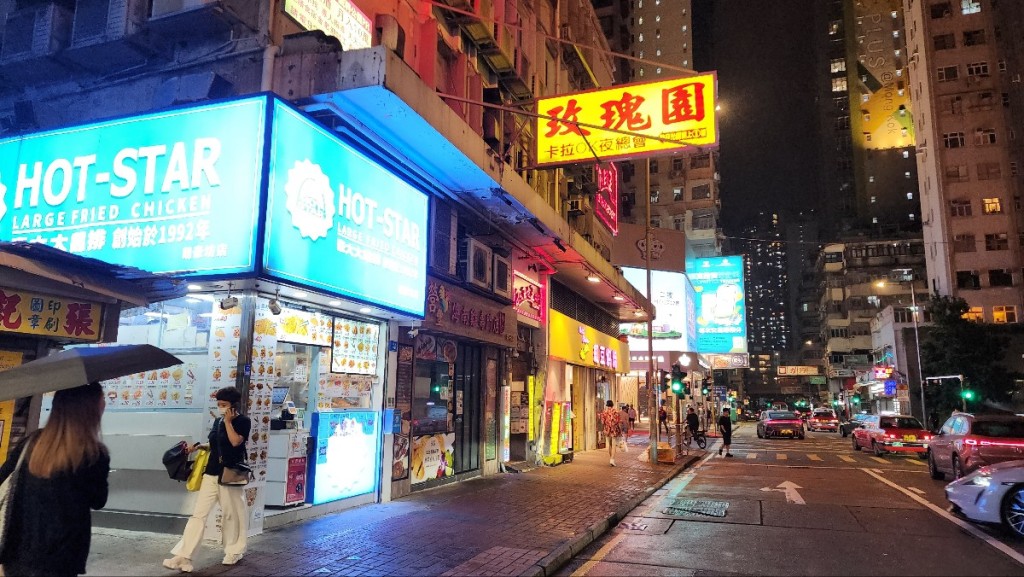 現場為旺角山東街一間夜總會。黃文威攝