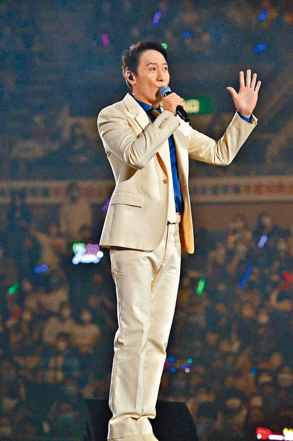 黎明在尾場繼續爆金句，談到婚姻墳墓時，更直認已入了棺材。