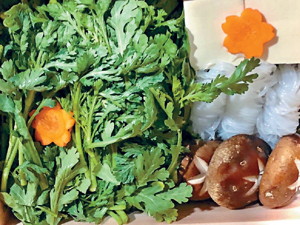 ■「稻菊」的豆腐、冬菇和野菜