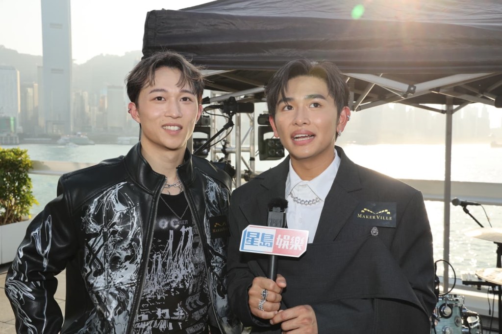 范卓賢（右）《淚光萬歲》唱自己！