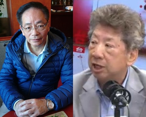 湯家驊(右)認為周浩鼎應退出UGL事件專責委員會,葉國謙(左)指向廉署舉報做法荒謬。