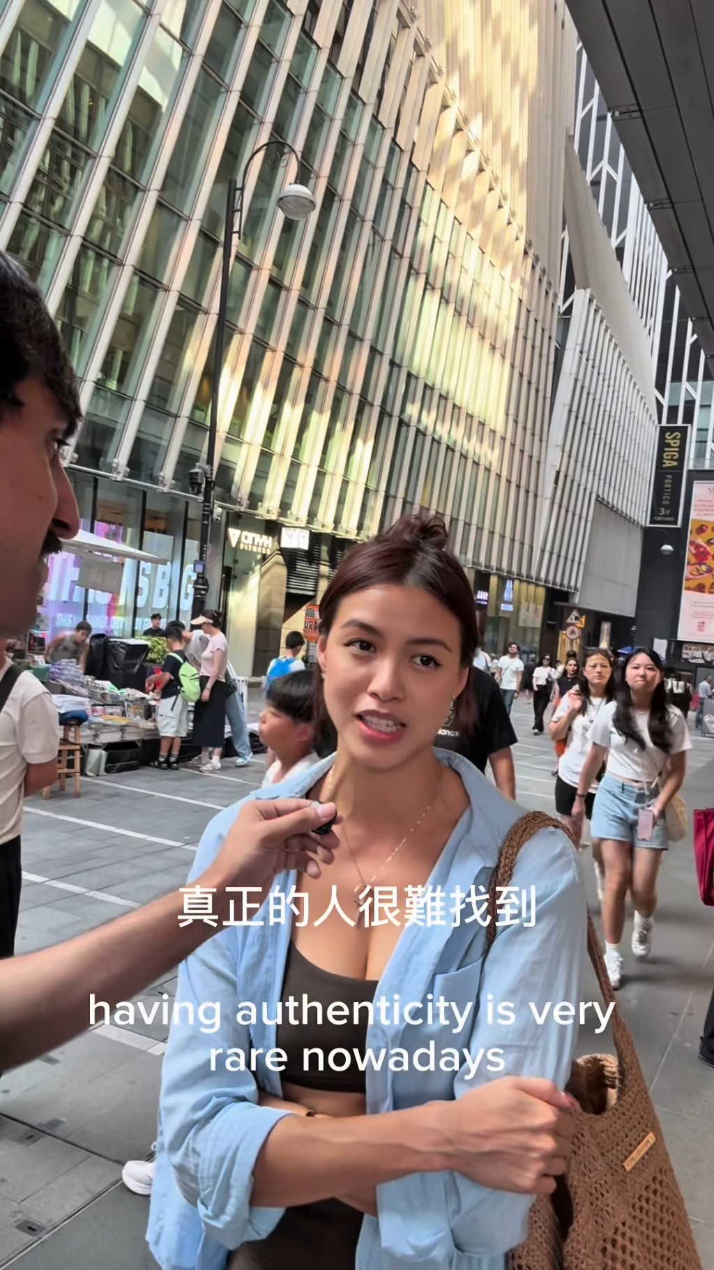 雷莊𠒇認為選美的女生應該忠於自己。