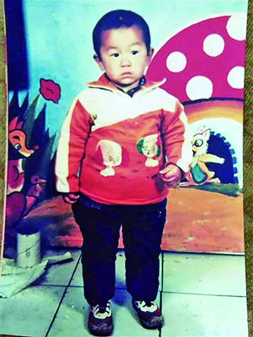 郭刚堂儿子24年前被拐卖。网络图片