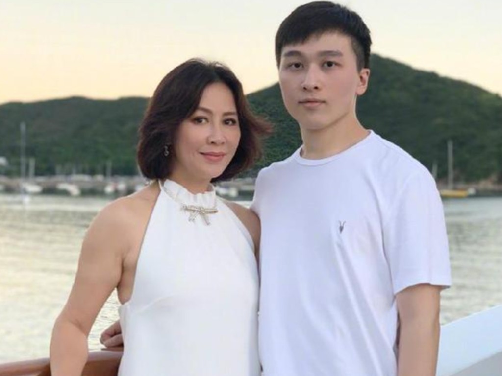 刘嘉玲不时在社交网分享与侄儿的合照。