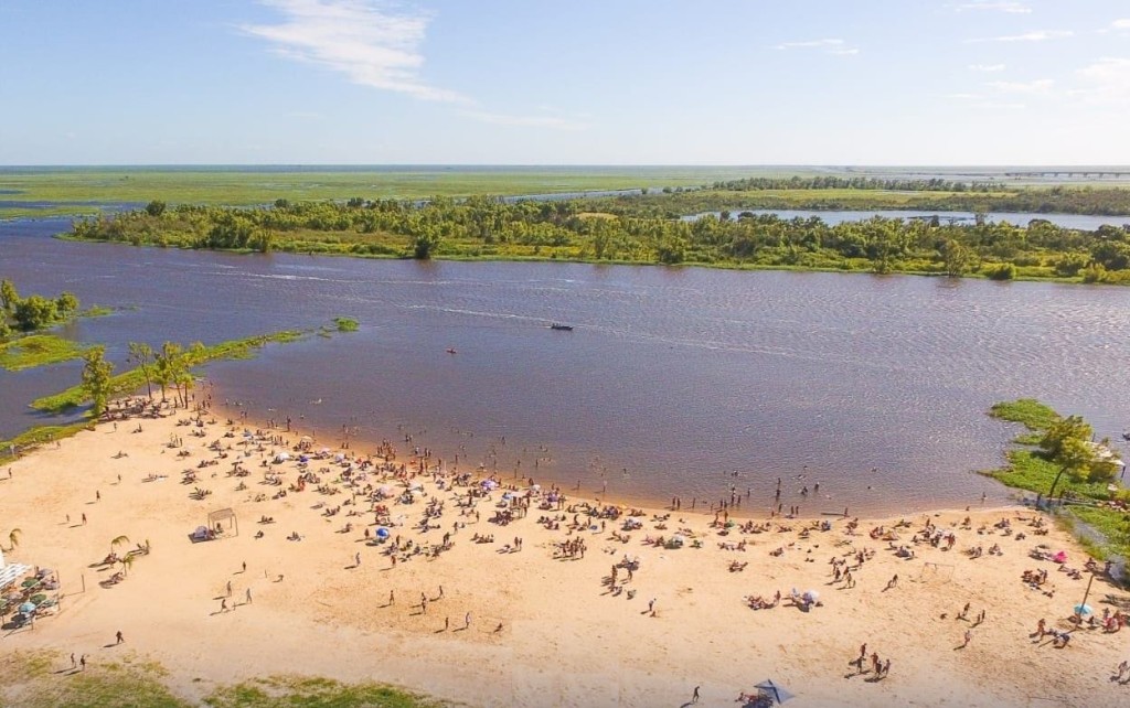 阿根廷恩特雷里奧斯省維多利亞海灘。 fb / Regionlitoral