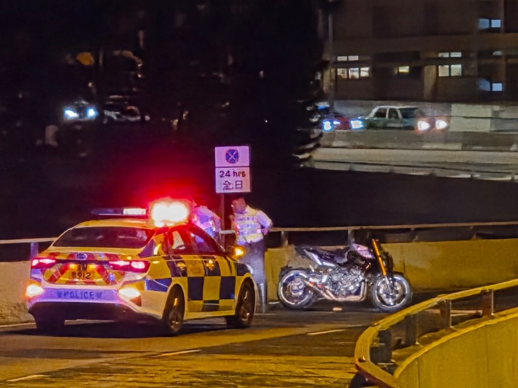 懷疑涉事電單車。 懷疑涉事電單車。