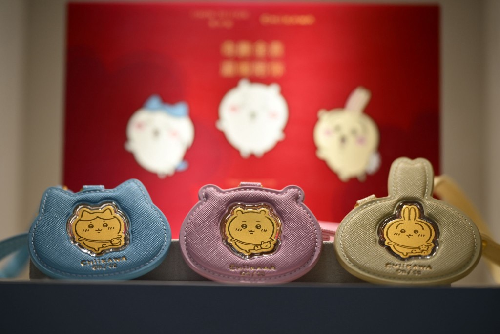 「Chiikawa」產品吸引不少觀眾駐足。 「Chiikawa」產品吸引不少觀眾駐足。
