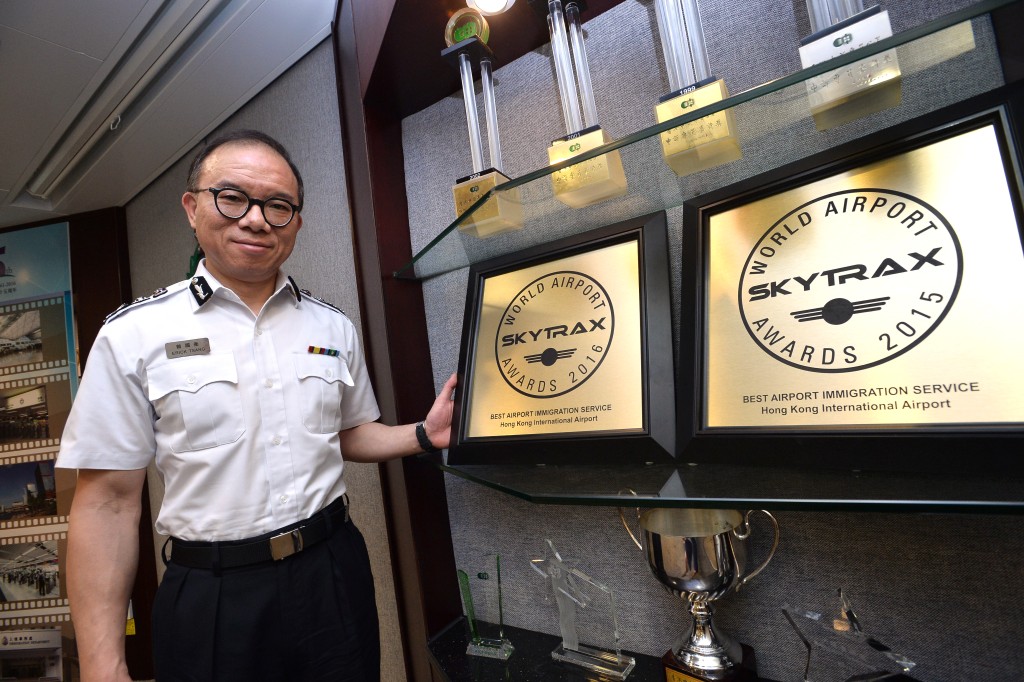 曾國衞在2016年出任入境事務處處長。