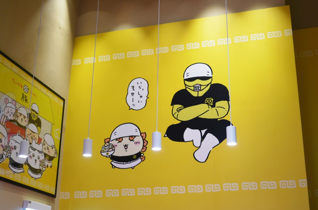 店內還原多個Chiikawa漫畫場景。