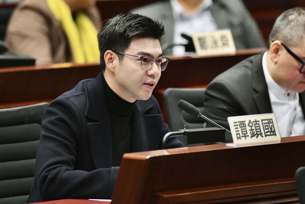 新界北譚鎮國提出修正案，建議政府加快訂立北都專屬法律、就相關法例及政策與內地做好對接工作。資料圖片