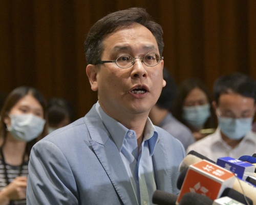 葉建源指，學校一直有輔導被捕學生。 資料圖片