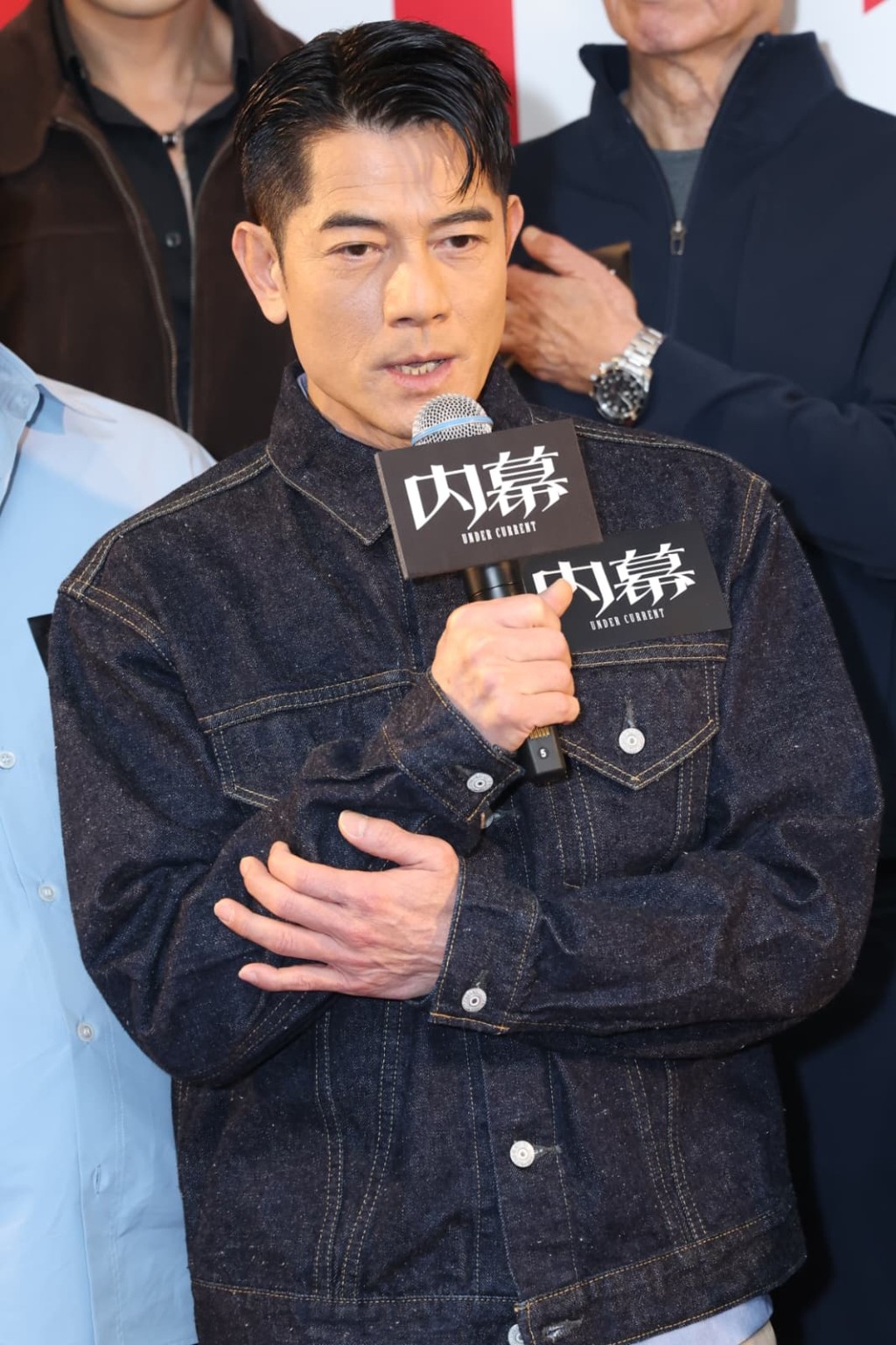 郭富城首曝「三寶」取名詠心,並指透露低調慶祝。 郭富城首曝「三寶」取名詠心,並指透露低調慶祝。