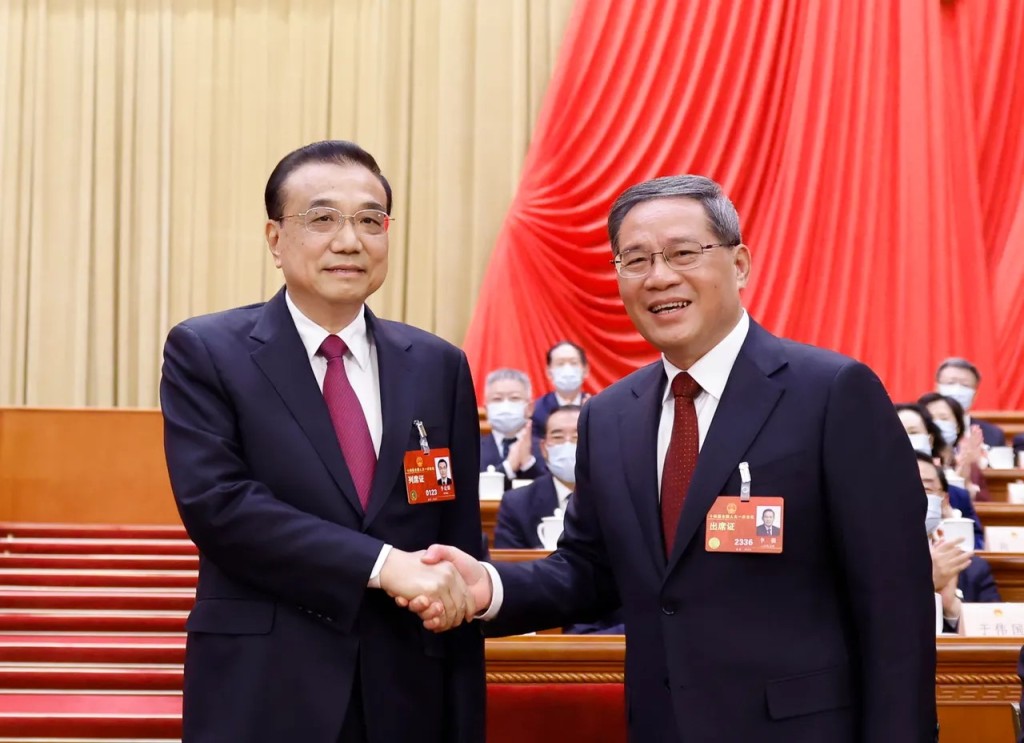 李強去年接替李克強出任總理。