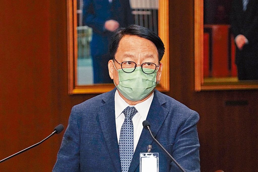 政務司司長陳國基對《華爾街日報》評論表示抗議。
