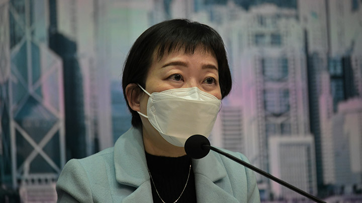 衞生防護中心傳染病處主任張竹君。資料圖片