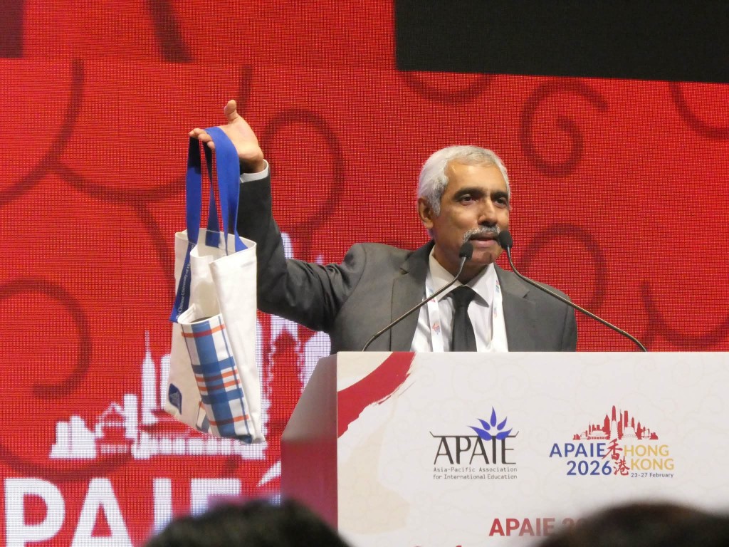 Venky Shankararaman致辭時表示，相互倚賴、追求和諧及普世責任正是回應當下挑戰的答案。