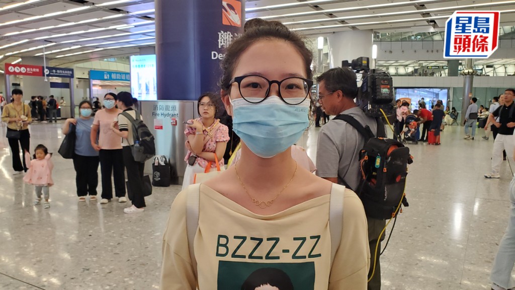 乘客陳小姐表示自己暫時不會退票。