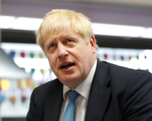 英国首相约翰逊。AP图片