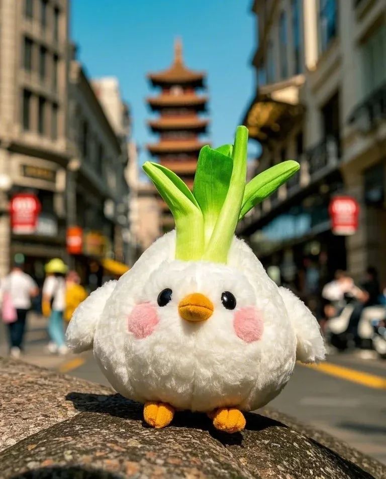 「蒜鳥」在武漢爆紅。 「蒜鳥」在武漢爆紅。