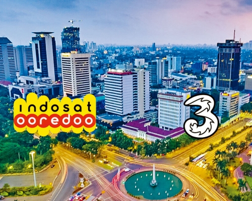 長和旗下3印尼與當地電訊商Indosat合併，成為價值達60億美元印尼第二大電訊營運商。