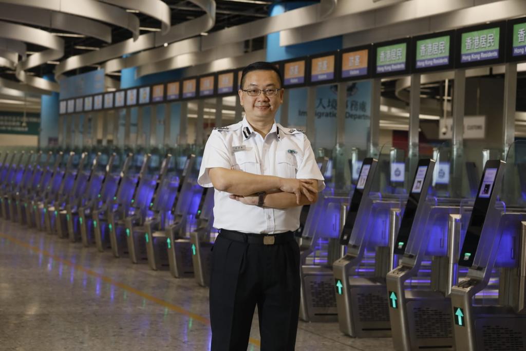 郭俊峯曾帶領入境處反恐科人員參與跨部門反恐專責組的工作。