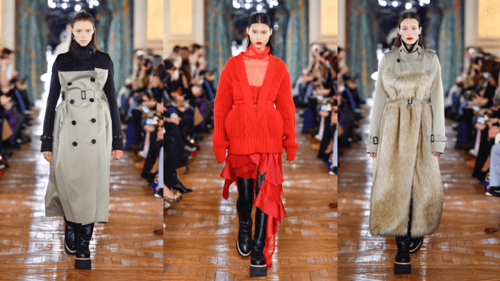 在秋冬系列的時裝舞台上,大家可以首次欣賞到模特兒身上的Trinity for Chitose Abe of sacai珠寶系列。 在秋冬系列的時裝舞台上,大家可以首次欣賞到模特兒身上的Trinity for Chitose Abe of sacai珠寶系列。