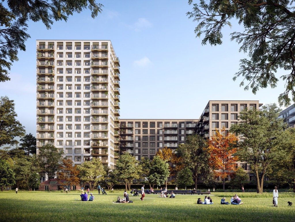 Ballymore最新在伦敦泰晤士河河畔推大型住宅项目Riverscape，位于占地40英亩的Royal Wharf社区及Lyle Park交汇处，项目是与新加坡发展商Oxley合作发展。