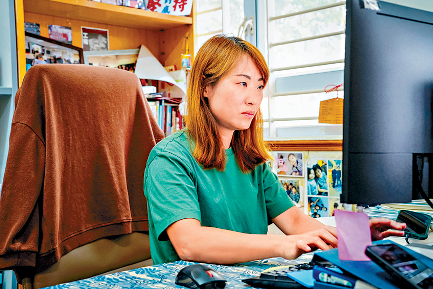 工權會總幹事蕭倩文認為，現時業界的訓練課程仍以傳授手工技能為主，期望加入科技相關內容。