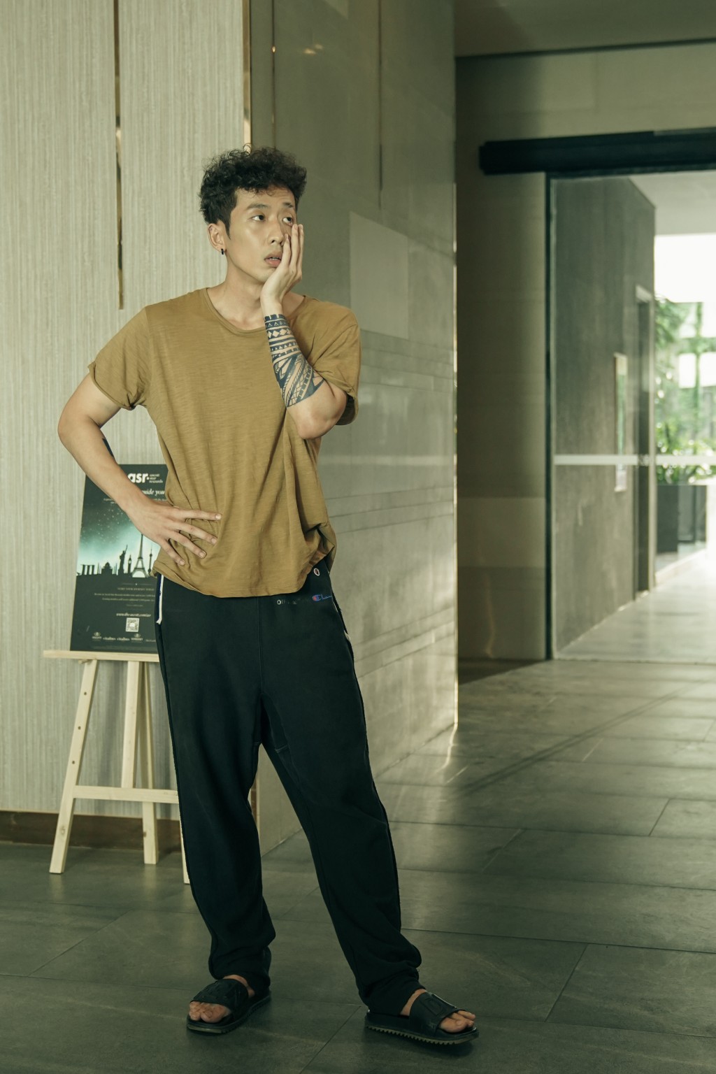 Tuan Tran減去9kg,即變型男。