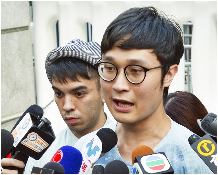 劉頴匡曾發起屯門及觀塘等多次遊行。資料圖片