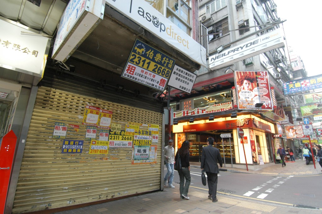 尖沙咀漢口道19至21號漢宜大廈地下J舖，由時間廊以每月9萬承租。