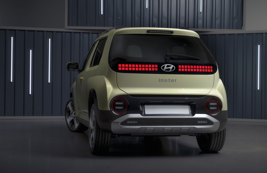 全新Hyundai Inster電動車是A-segment四座位電動小型SUV,是現代用以拓展價廉物美電動小車市場之利器。