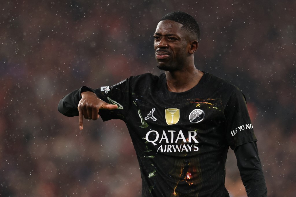 奥士文尼迪比利包办2个入球领军作客2:0击败利物浦。法新社 奥士文尼迪比利包办2个入球领军作客2:0击败利物浦。法新社