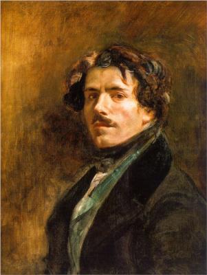 《自由引导人民》作者Eugene Delacroix。