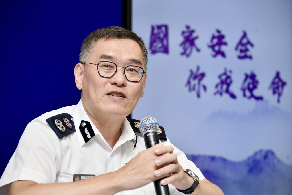 警务处副处长（国家安全）简启恩指出，国安风险仍然存在，寄语国安处同袍继续深化国家安全教育。