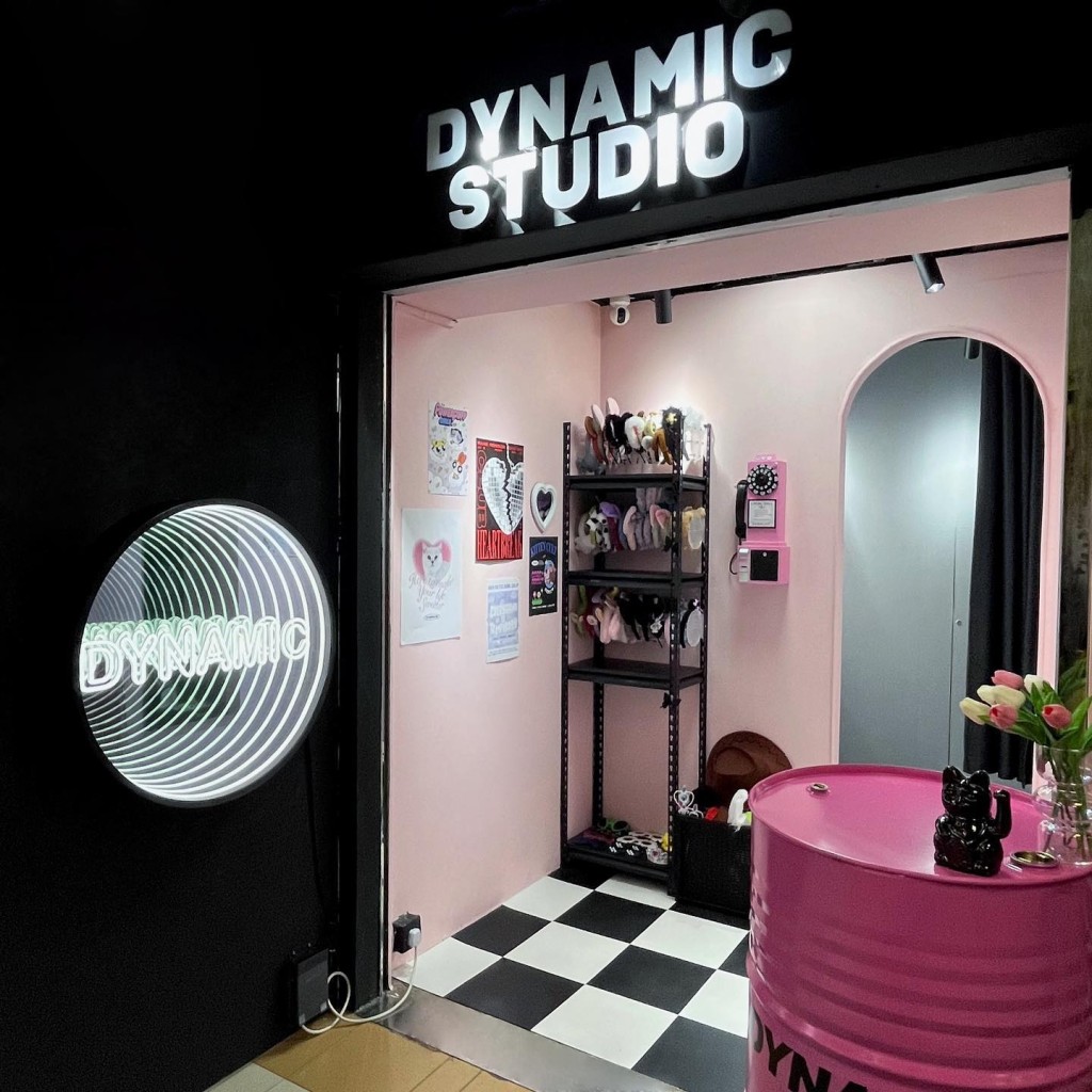  葵涌廣場最近新開一間韓式自拍館Dynamic Studio（圖片來源：Dynamic Studio）