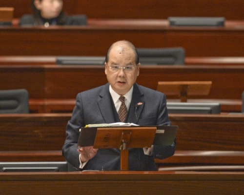 張建宗明日將前赴北京。資料圖片