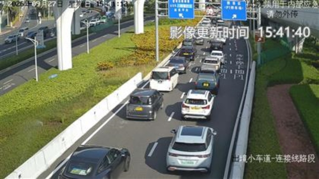 中秋｜港珠澳大橋返港車流極度高峰 運輸署籲司機預留充裕時間