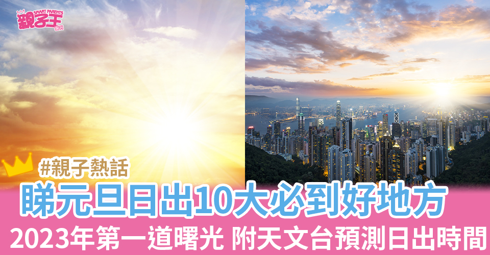 元旦日好開始,如果想迎接2023年第一道曙光,可以考慮十個看日出的好地點。(示意圖i/Stock圖片)