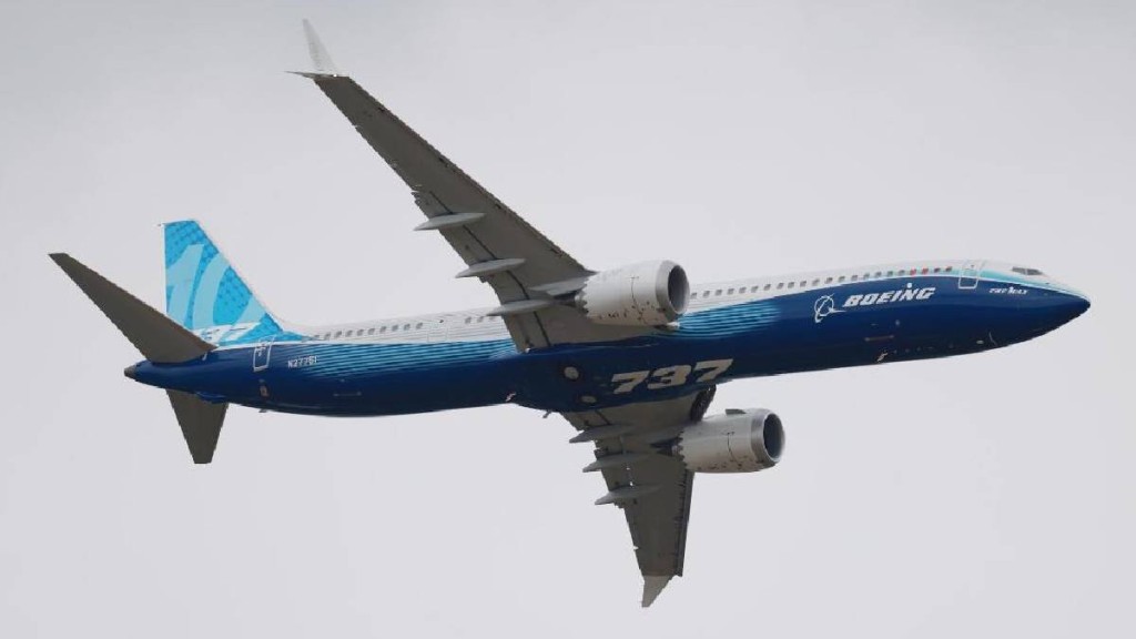 傳中國將向波音採購約500架波音737 MAX客機。新華社