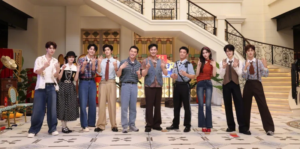 《奔跑吧14》海口開錄。 微博 《奔跑吧14》海口開錄。 微博