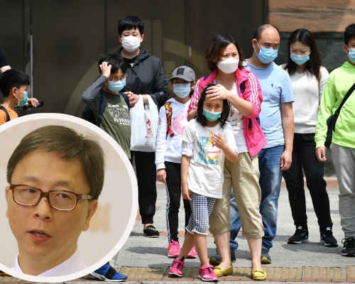 何栢良希望市民在抗疫見到曙光之際,不要掉以輕心。 資料圖片