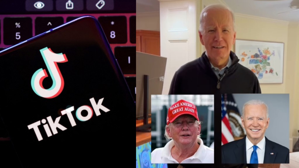 美國總統拜登開啟了TikTok帳號。
